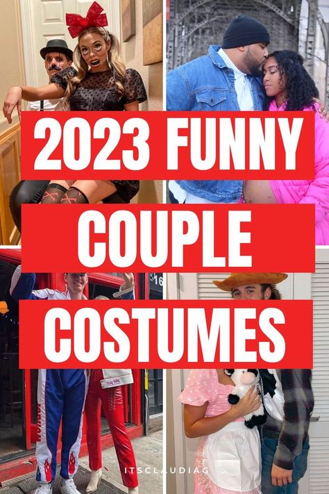 I’m obsessed with these funny couple costumes. If you’re looking with easy diy funny couple halloween costumes you NEED to check these out! Costume Halloween Duo, Clever Couples Halloween Costumes, Quick N Easy Halloween Costumes, Diy Halloween Couples, Couple Accessories, Easy Couple Halloween Costumes, Couple Socks, Funny Couple Costumes, Unique Couple Halloween Costumes