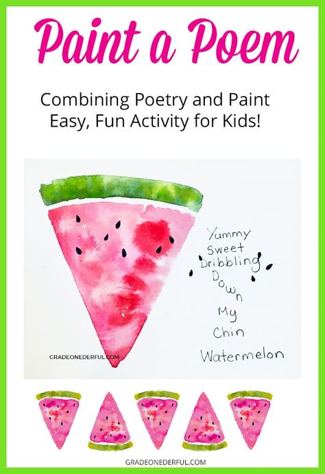 Poetry Art Activities, Poem Activities For Kids, Find Your Voice Summer Reading 2023 Crafts, Poetry Crafts For Kids, Poetry Projects For Elementary, Crafts Elementary Kids, Poetry Activities Elementary, Poetry Activities For Kids, Poetry Lessons Elementary