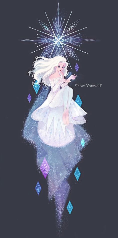 Princesas Disney Anime, Frozen Art, Frozen Wallpaper, Frozen Pictures, Disney Princess Elsa, Show Yourself, Frozen Disney Movie, Karakter Disney, Disney Princess Frozen