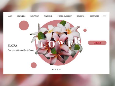 Webpage Design Layout, Floral Website, Elementor Templates, 블로그 디자인, Growing A Business, Food Web Design, Indesign Layout, Website Design Inspiration Layout, Web Design Examples