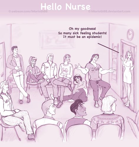 Disney High School :: 64. Hello Nurse | Tapas Disney Comics High Schools, Disney High School, Princess School, Private High School, Disney High Schools, Hello Nurse, Tapas Comics, Disney High, Talking Animals