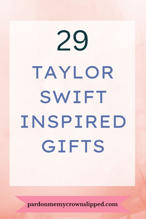 Show your love for Taylor Swift with these must-have gift ideas! Check out this Taylor Swift-inspired clothing, accessories, and more for fans of all ages. 🎤✨ #SwiftieGifts #TaylorSwiftMerch Taylor Swift Easter Basket Ideas, Taylor Swift Lyrics Gift, Taylor Swift Debut Gift Ideas, Taylor Swift Fan Gift Ideas, Taylor Swift Teacher Gift, Taylor Swift Gift Basket Ideas, Taylor Swift Themed Gifts, Taylor Swift Inspired Gifts, Swiftie Gift Ideas