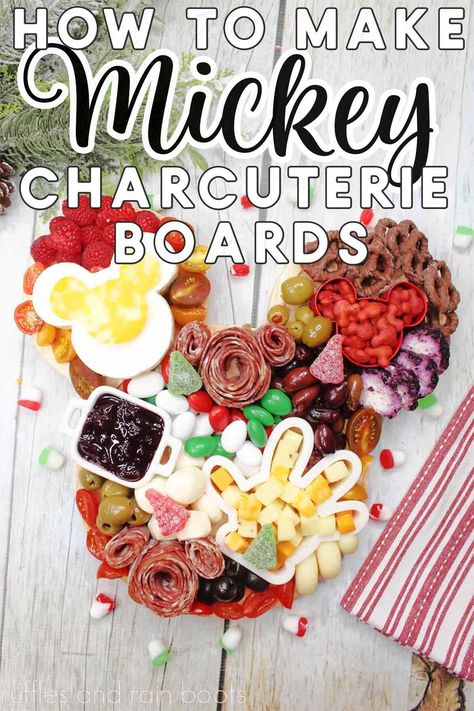 Disney Themed Charcuterie Board, Disney Snack Board, Disney Charcuterie Board Ideas, Mickey Charcuterie Board, Disney Charcuterie Board, Minnie Charcuterie Board, Minnie Mouse Charcuterie Board, Mickey Mouse Charcuterie Board, Mickey Fruit Platter