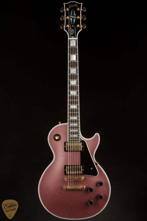 Gibson Custom Shop PSL Murphy Lab Les Paul Custom Heavy Aged Heather Mist Poly 10.7 Gibson Custom Shop, Les Paul Custom, Les Paul, Gibson, Mist, Lab, Guitar, Music