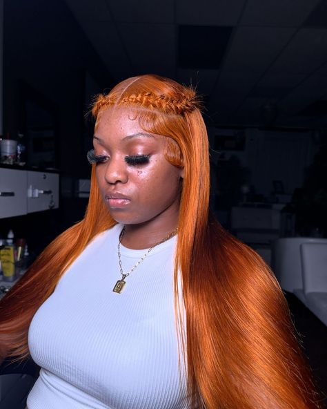 Sooo beautiful frontal with fishtail braids😍 Hair magic from stylist @hairbytierraa💕   I found this pic, and I can totally see you rocking something like this🤗   Pick a bomb color wig and get this inspired style🤩  . . . . . . . . . . . . #explore #hairtrends #fishtailbraid #wigtrends #gingerhair #gingerwig #colorwigs #coloredwigs #transparentlace #transparentlacewigs #lacefrontwig #bodywavewigs #lacefront #wigunits #customunit #lacefrontalwig #issawig #wigstore #wigsforsale #affordablewigs Fishtail Hairstyles, Fishtail Braid Hairstyles, Fishtail Braids, Weave Ponytail Hairstyles, Braided Hairstyles For Black Women Cornrows, Hair Magic, Frontal Wig Hairstyles, Affordable Wigs, Ginger Hair Color