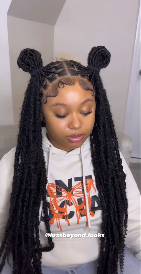 Soft Locs, Feed In Braids Hairstyles, Edges Hair, Cute Braided Hairstyles, Braids Hairstyles Pictures, Braided Cornrow Hairstyles, Cute Box Braids Hairstyles, Quick Braided Hairstyles, Protective Hairstyles Braids