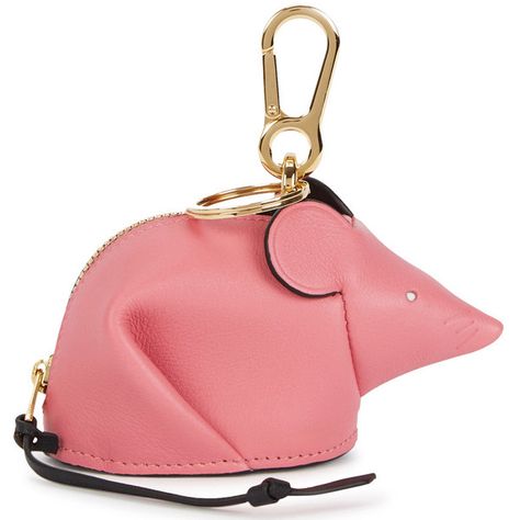 Loewe Mouse Pink Leather Bag Charm (7,690 MXN) ❤ liked on Polyvore featuring bags, handbags, zip coin purse, zipper coin purse, leather handbags, coin purse and red leather purse Purses Handbag, Pink Leather Bag, Bag Closet, Leather Zipper Pouch, Leather Zip Pouch, Zipper Coin Purse, Red Leather Purse, Red Leather Handbags, Animal Bag