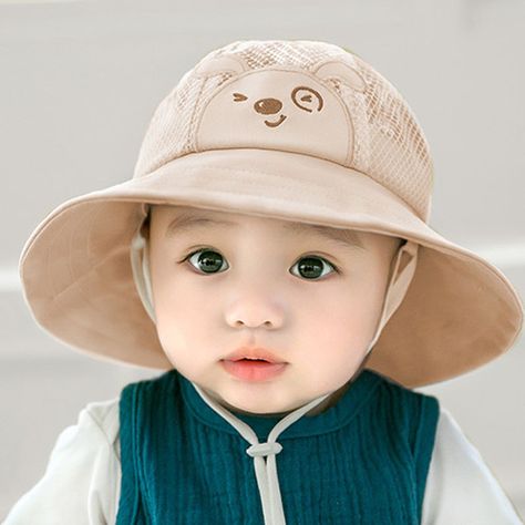 Baby/ Toddler's Dog Applique Mesh Bucket Hat Dog Applique, Suede Cardigan, Mother Baby, Fisherman Hat, Baby Outfits Newborn, Matching Family Outfits, Ear Headbands, Mother And Baby, Pink Beige