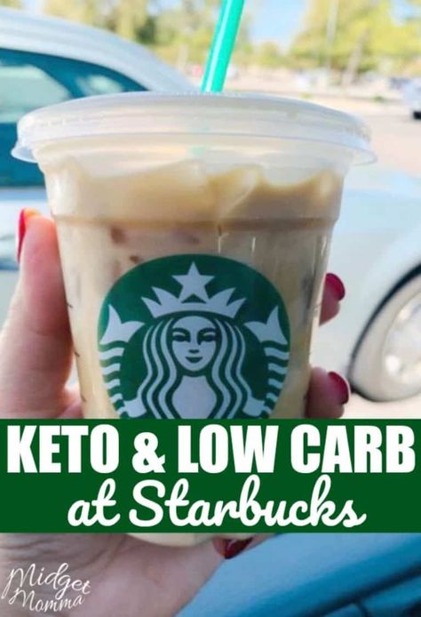 Keto Friendly Drinks, Keto Starbucks Drinks, Low Carb Starbucks Drinks, Drinks At Starbucks, Low Sugar Drinks, Low Carb Starbucks, Keto Starbucks, Healthy Starbucks Drinks, Healthy Starbucks