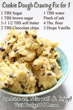 Cookie Dough Vegan, Edible Cookie Dough Recipe, Resepi Biskut, Pita Pockets, 100 Calorie, Cookie Dough Recipes, Edible Cookies, Mug Recipes, Läcker Mat