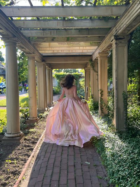 Black ball gown