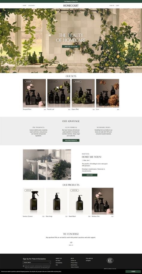 Craft Website Design Inspiration, Phone Website Design Layout, Eccomerce Web Design, Ecommerce Homepage Design, Our Process Section Web Design, 2023 Website Design, Website Design Inspiration 2023, Eccomerce Website Design, Luxurious Website Design