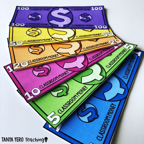 Classroom Dollars, Classroom Behavior Management System, Classroom Economy System, Classroom Money, Classroom Reward System, Behavior Management Plan, Simple Classroom, Classroom Economy, Behavior Management System