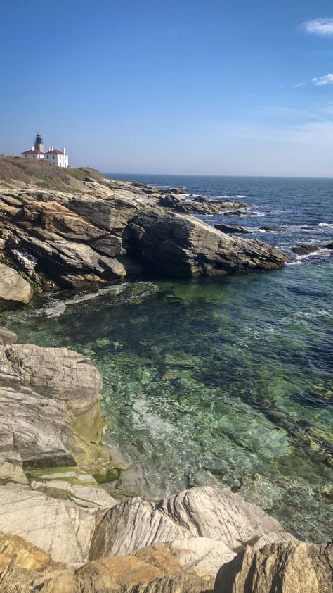 East Coast Ocean Aesthetic, Rhode Island Coast, East Coast Beach Town Aesthetic, Narragansett Rhode Island Aesthetic, East Coast Road Trip Aesthetic, Rhode Island Summer Aesthetic, Rhode Island Beach Aesthetic, England Beach Aesthetic, Island Town Aesthetic