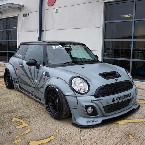 #Mini_Cooper #R56 #Liberty_Walk #LB_Performance #Slammed #Wide_Body #Modified Mini Cooper Wide Body Kit, Wide Body Mini Cooper, Modified Mini Cooper, Mini Cooper S Modified, Mini Cooper Modified, Mini Moodboard, Mini Cooper Graphics, Liberty Walk Cars, Mini Cooper Interior