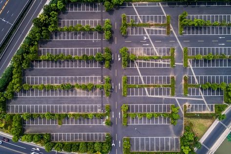 Free photo parking | Free Photo #Freepik #freephoto #parking-space #parking-lot #car-park #car-parking Green Parking, Car Park Design, Parking Plan, Parking Ideas, Site Development Plan, Parking Lot Architecture, Site Plan Design, Parking Building, Pavement Design