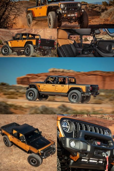 Concept Gladiator Rubicon High Top Hors Route, Jeep Gladiator, High Top, High Tops, Jeep