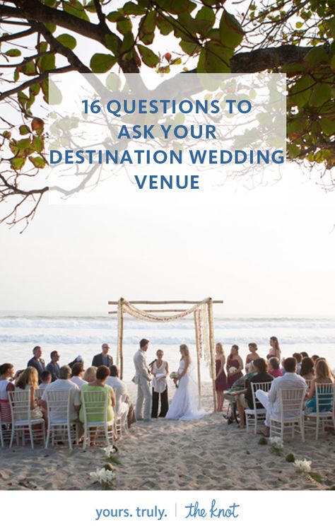 Don’t book your destination wedding before you ask these important questions. Destination Wedding Cost, What Questions, Wedding Costs, Destination Wedding Venues, Wedding Officiant, Fall Wedding Colors, Mexico Wedding, Wedding Advice, Questions To Ask