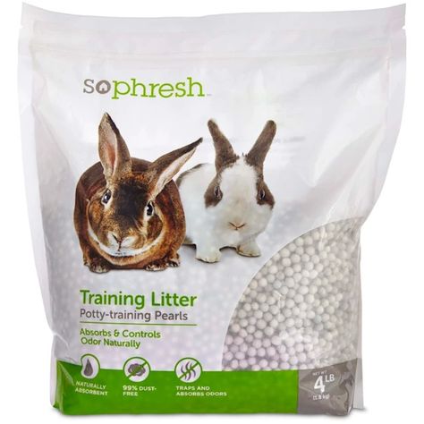 Price:$6.00(List Price:$11.99)! So Phresh Small Animal Training Litter with Potty-Training Pearls, 4 lbs. | Petco Bunny Supplies, Small Animal Bedding, Bunny Stuff, Animal Training, Live Fish, Wild Bird Food, Swag Bag, Potty Training, Cat Litter