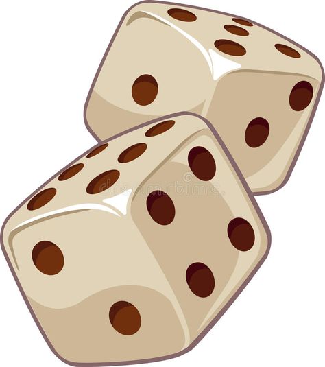 Dice Vector, Dice Illustration, King Queen Tattoo, Casino Tattoo, National Sports Day, Number Game, Casino Decorations, Queen Tattoo, Texture Graphic Design