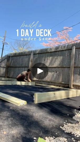 Diy Floating Deck, Backyard Bungalow, Small Deck Designs, Patio Decks, Fence Gate Design, Floating Deck, Backyard Diy, Outside Patio, Home Fix