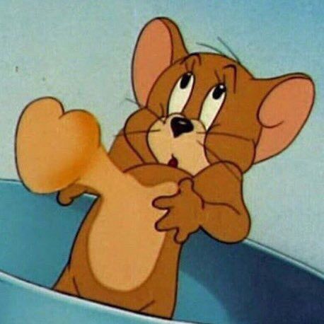 #tom #jerry #memes #love #aesthetic #meme #reaction #mood #cartoon #heart  https://weheartit.com/entry/324115351 Tom And Jerry, Blue, Instagram