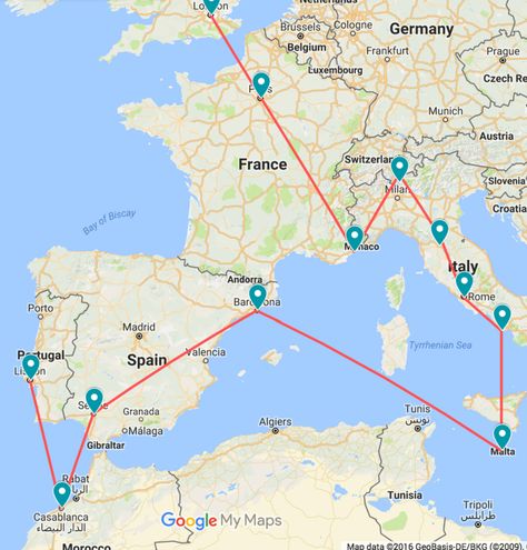 Western Europe travel itinerary suggestion for traveling to London, Paris, Italy, Spain, and more! Great for spring/summer trips or most times of the year. London Paris Italy Itinerary, Spain France Italy Itinerary, Spain And Italy Itinerary, Spain Italy Greece Itinerary, Interailing Europe Route, Euro Trip Itinerary, Europe Travel Map, Inter Railing, Backpacking Itinerary