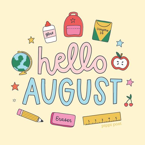 Hello there, August! Prepping for a month of back to school, back to schedules, and three launches coming your way! 🥳🥳🥳 #pippipostquotes #BackToSchool2024 #HelloAugust #HappyHandLettering #HandLetteredQuotes Hand Lettering, Back To School, Hello August, Book Merch, Bookish Merch, Hand Lettering Quotes, Diy Planner, Social Media Business, Hello There