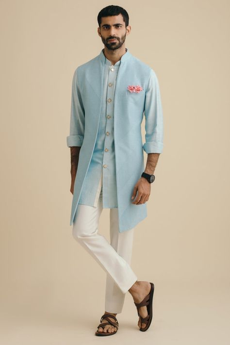 India Fashion Men, Rice Stitch, Indian Wedding Clothes For Men, Nehru Jacket For Men, Mens Indian Wear, Boys Kurta Design, Wedding Kurta For Men, Stylish Men Wear, Groom Dress Men