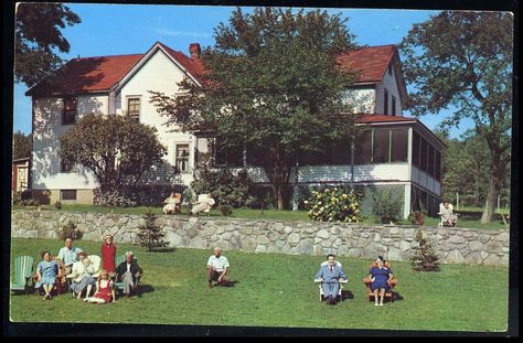 The Old Homestead, Tafton, Pike County, PA - 1950's (Nied's) Lake Wallenpaupack, Old Homestead, Pike County, Photo Postcards, The Old, Dolores Park, Old Things, Lake, Travel