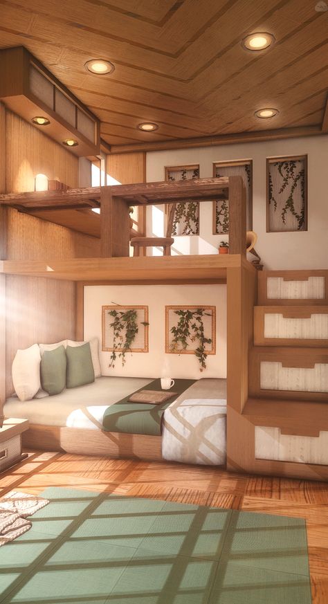 Japanese Loft, Japanese Tiny House, Japanese House Interior, Japanese Home Interior, Japanese Inspired Home, Japanese Apartment, Japanese Bedroom, Japanese Style House, Japanese Home