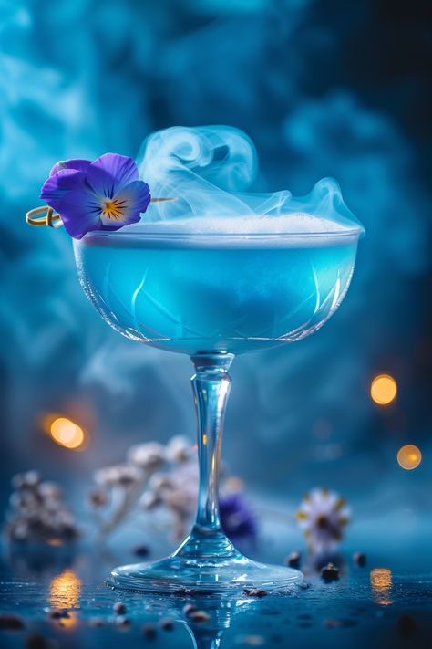 "Deliciously Refreshing Blue Moon Cocktail Recipe for Summer Enjoyment" #cocktails #cocktailrecipes #classiccocktails Blue Mocktail, Blue Moon Cocktail, Moon Cocktail, Recipe For Summer, Drinks Photography, Gin Lemon, Baby Shower Drinks, Light Appetizers, Classic Cocktail Recipes