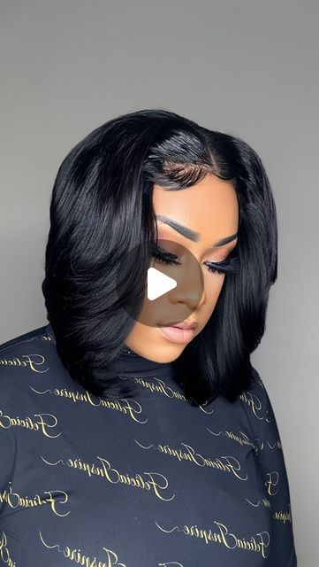 Bob Hairstyles With Weave For Black Women, Middle Part Stacked Bob, Curly Bob Sew In With Closure, Bob Hairstyles Wigs For Black Women, Middle Part Layered Bob Black Women, Bust Down Middle Part Bob, Curly Bob Hairstyles Middle Part, Black Quick Weave Bob Hairstyles, Beautiful Bob Haircuts