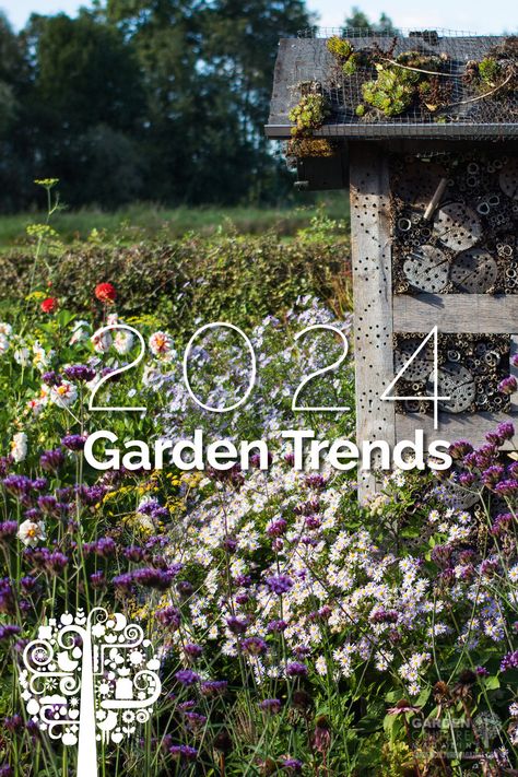 Some exciting garden trends are on tap for 2024; are you ready? It’s all about eco-optimism as people look to make an impact in their communities and gardens. 2024 Plant Trends, 2024 Garden Trends, Garden Trends 2024, Goth Garden, Budget Garden, Potager Garden, Gardening Trends, Moon Garden, Native Garden