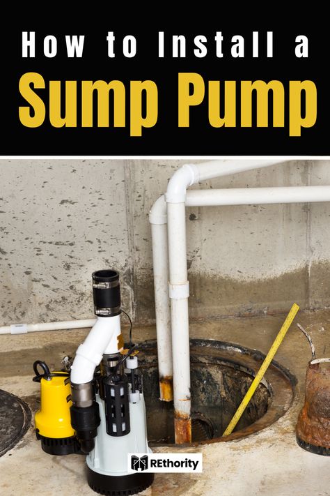 Sump Pump Drainage, Sump Pit, Sump Pump Installation, Drainage Channel, Flooded Basement, Drainage Pipe, Basement Walls, Sump Pump, Wet Dry Vacuum