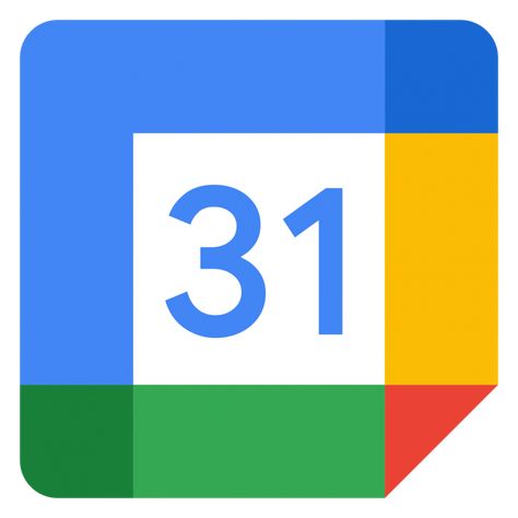 Google Calendar Icon, Calendar Logo, Google Logo, Calendar Icon, Png Logo, Google Calendar, Google Apps, Logo Inspiration, Png Image