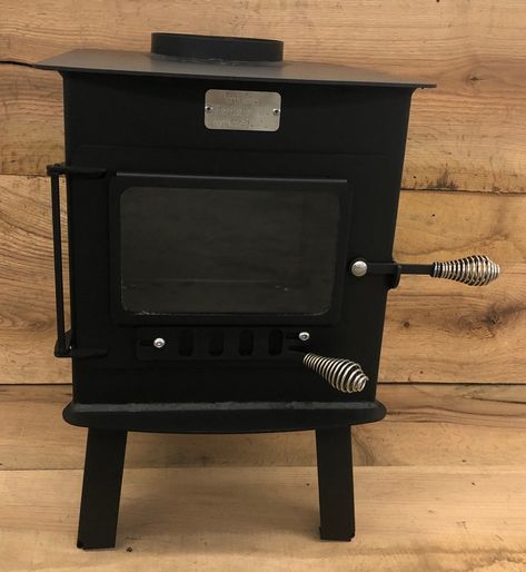 Tiny House Wood Stove, Small Wood Burning Stove, Mini Wood Stove, Tiny Wood Stove, Small Wood Stove, Adobe House, Combustion Chamber, Tiny Space, Tiny Cabin