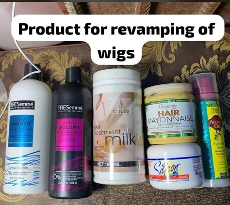 Product for revamping of wigs available for delivery 📦 To order: Click into the link on our bio to order 💥 Revamping Old Wig, Revamping Wigs, Wig Revamping, Hair Revamping, Braid Parting, Afro Hairstyles For Kids, Hair Ventilation, Hairstyles With Extensions, Wigs Install