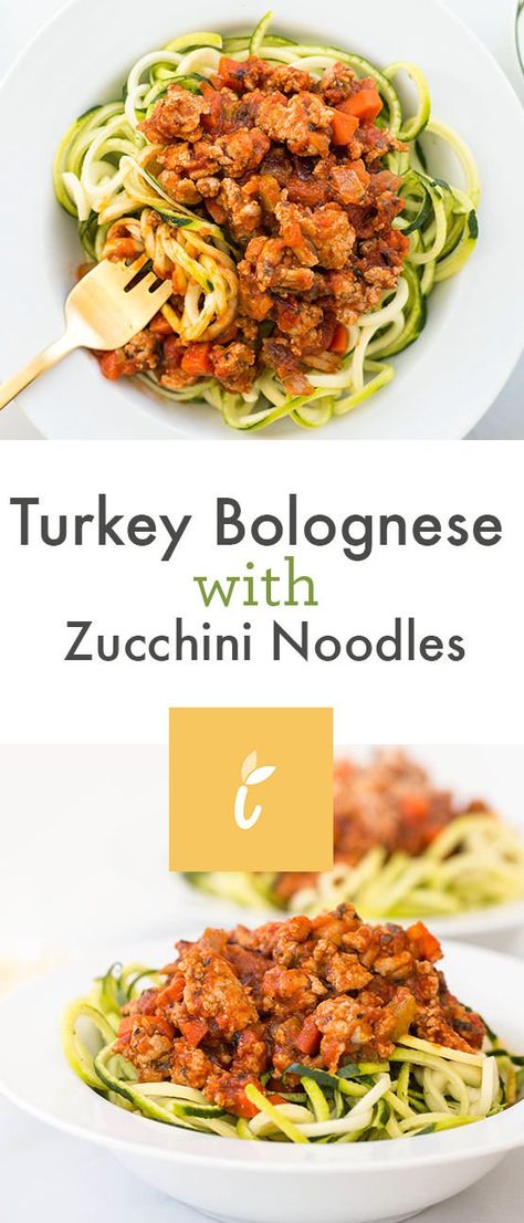 Turkey Bolognese with Zucchini Noodles Zucchini Boats Turkey, Lasagna Zucchini Boats, Lasagna Zucchini, Inspiralized Recipes, Turkey Bolognese, Table D Hote, Zoodle Recipes, Keto Lasagna, Desserts Keto