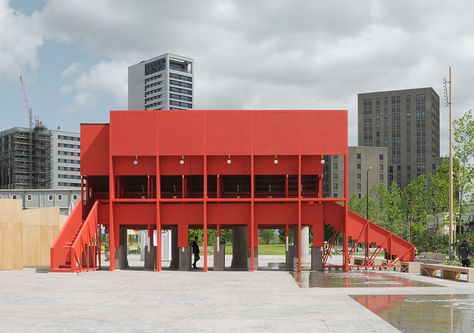 Red Architecture, Irish Architecture, Big Architects, Urban Design Concept, Temporary Structures, Structure Architecture, Structural Engineering, The London, Willis Tower