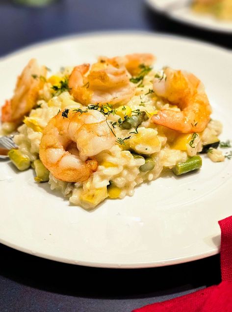 Spring Risotto Recipes, Truffle Risotto Recipe, Lemon Truffle, Truffle Risotto, Lemon Truffles, White Truffle Oil, Roasted Cauliflower Recipes, Arborio Rice, Truffle Oil