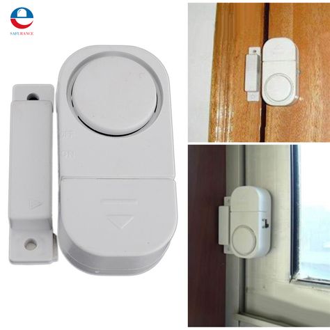 Wireless Home Window Door Entry Burglar Security Alarm System Pool Alarms, Window Alarms, Train Whistle, Alarm Systems For Home, Kids Safety, Door Alarms, Burglar Alarm, Wireless Home Security, Home Alarm