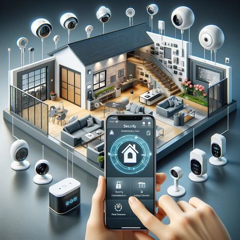 How to Set Up a Smart Security System at Home: A Comprehensive Guide – The How To Blog How To Blog, Best Smart Home, Wireless Home Security Systems, Doorbell Camera, Smart Home Security, Home Automation System, Smart Plug, Security Systems, Security Solutions