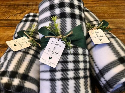 To have and to hold in case you get cold wedding tags scarf | Etsy Wedding Favors Winter, Blanket Tags, Wet Wedding, Cold Wedding, Bridal Shower Tags, Cute Umbrellas, To Have And To Hold, Umbrella Wedding, Rainy Wedding