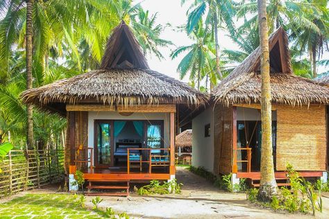 Rest House Philippines, Beach Bungalow Interior, Resort Bungalow, Bahay Kubo Design, Beach Resort Design, Cottage Resort, Drawing Room Decoration, Siargao Philippines, Interior Design Aesthetic