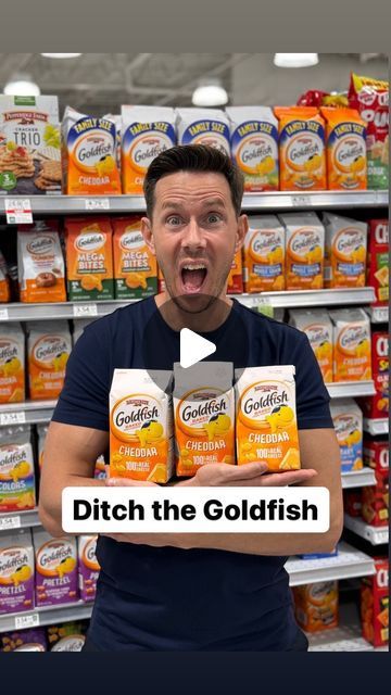 Bobby Parrish aka FlavCity on Instagram: "Ditch the Goldfish" Bobby Parrish, Food Advice, Food Info, Nutritious Snacks, Healthy Alternatives, Diet And Nutrition, Goldfish, Healthy Snacks, Clean Eating