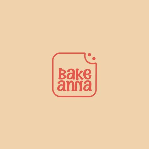 Logo design for my friend anna who is a aspiring youtuber and a home baker. . special thanks to @i.am.marty.d for her picture that i have used. . #bakery #logodesigner #brandmark #graphicdesign Bakers Logo, Chunky Font, Designing A Logo, Baking Logo Design, Baker Logo, Cute Bakery, Passion For Baking, Baking Logo, Unique Desserts