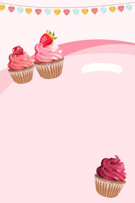 Simple Pink Cute Cake Poster Design Cakes Advertising Design, Cake Poster Advertising, Cake Poster Background, Cake Advertising Poster, Cake Poster Design Ideas, Cake Poster Design, Cake Poster, Golden Birthday Cakes, Cupcakes Wallpaper