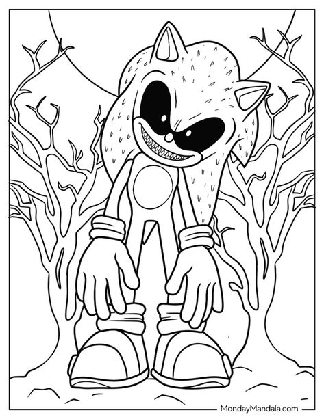 20 Sonic Exe Coloring Pages (Free PDF Printables) Sonic Printable, Sonic Coloring Pages, Coloring Pages Sonic, Sonic Exe, Sonic Colouring Pages, Sonic Drawing, Sonic Activity Sheets, Free Sonic Coloring Pages, Sonic Coloring