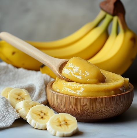 How to Make a DIY Banana Hair Mask to Unlock Silky Hairs Banana Vitamins, Banana Nutrition, Yogurt Hair Mask, Banana Hair Mask, Honey Hair Mask, Avocado Hair Mask, Avocado Hair, Banana Benefits, Diy Beauty Treatments